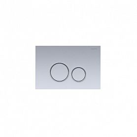 Кнопка смыва Акватек 005C KDI-0000019 для унитаза, цвет хром матовый - фото 1