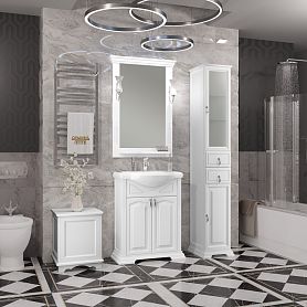 Мебель для ванной Опадирис Риспекто 65, цвет белый матовый - фото 1