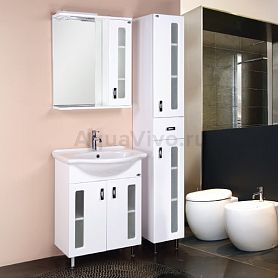 Мебель для ванной Оника Кристалл 65.18, цвет белый - фото 1