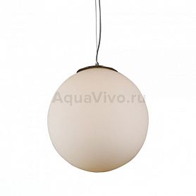 Подвесной светильник ST Luce Piegare SL290.503.01, арматура металл, цвет никель, плафон стекло, цвет белый - фото 1