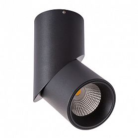 Точечный светильник Arte Lamp Orione A7717PL-1BK, арматура черная, плафон металл черный, 7х7 см - фото 1