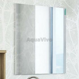 Зеркало Sanflor Ингрид 60x70, цвет белый / вяз швейцарский - фото 1