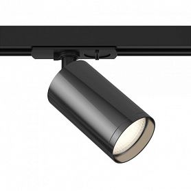 Трековый светильник Maytoni Technical Focus S TR020-1-U-GU10-BGF, арматура черная, плафон металл графит - фото 1
