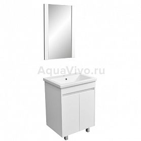 Мебель для ванной Stella Polar Фаворита 60, напольная, цвет белый - фото 1