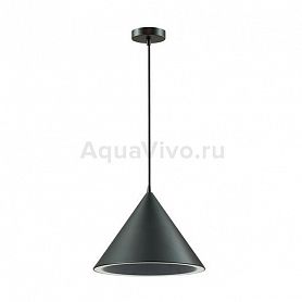 Подвесной светильник Lumion Lenny 3724/24L, арматура цвет черный, плафон/абажур металл, цвет черный - фото 1
