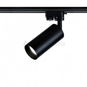Трековый светильник Maytoni Track TR004-1-GU10-B, арматура цвет черный, плафон/абажур металл, цвет черный - фото 1