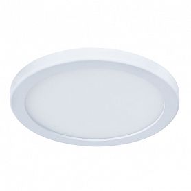 Точечный светильник Arte Lamp Mesura A7978PL-1WH, арматура белая, плафон пластик белый, 12х12 см - фото 1