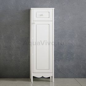 Шкаф-пенал Corozo Блюз 39, цвет белый - фото 1