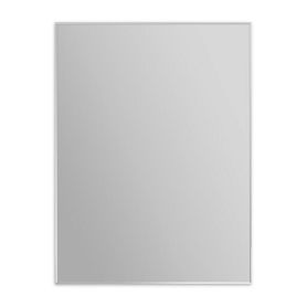 Зеркало Belbagno SPC-AL-600-800 60x80, в алюминиевой раме, цвет алюминий - фото 1