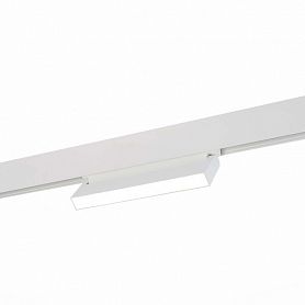 Магнитный трековый светильник ST Luce Stami ST363.546.12, арматура белая, плафон металл белый - фото 1