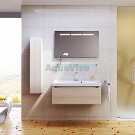 Мебель для ванной Aqwella Верона 100, цвет акация - фото 1