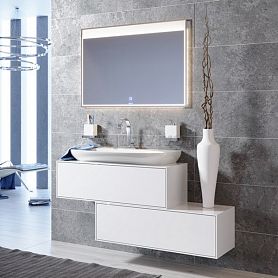 Мебель для ванной Aqwella Genesis 120, цвет белый - фото 1