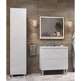 Мебель для ванной Vigo Geometry-2 80, цвет белый - фото 1