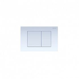 Кнопка смыва Акватек 001A KDI-0000009 для унитаза, цвет белый - фото 1