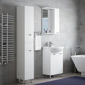 Мебель для ванной Corozo Лея 50, цвет белый - фото 1