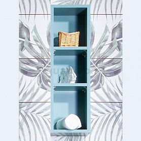 Шкаф Бриклаер Кристалл 20, открытый, цвет муссон - фото 1