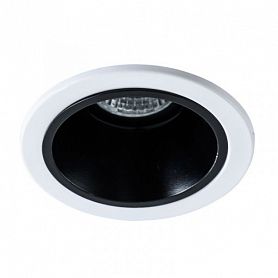 Точечный светильник Arte Lamp Taurus A6663PL-1BK, арматура цвет черный, плафон/абажур металл, цвет черный - фото 1