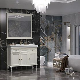 Мебель для ванной Опадирис Кантара 105, цвет слоновая кость - фото 1