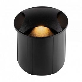 Точечный светильник Maytoni Biscotti O036-L3B3K, арматура черная, плафон металл черный - фото 1