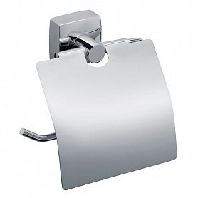 Держатель туалетной бумаги Fixsen Kvadro FX-61310 с крышкой - фото 1