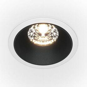 Точечный светильник Maytoni Technicali Alfa DL043-01-15W4K-RD-WB, арматура бело-черная - фото 1