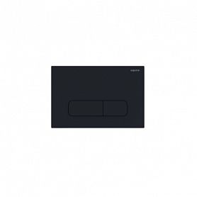 Кнопка смыва Акватек 002D KDI-0000017 для унитаза, цвет черный матовый - фото 1