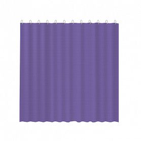 Штора для ванной Fixsen FX-3003P 180x180, цвет фиолетовый - фото 1