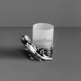 Стакан Art&Max Tulip AM-B-0082D-T, настольный, цвет серебро - фото 1