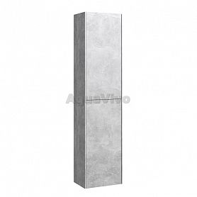 Шкаф-пенал Aqwella Mobi 35, цвет бетон светлый - фото 1