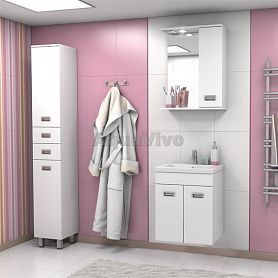 Мебель для ванной Какса-А Пикколо 50, подвесная, цвет белый - фото 1