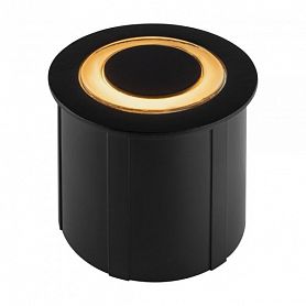 Точечный светильник Maytoni Limo O037-L3B3K, арматура черная, плафон металл черный - фото 1