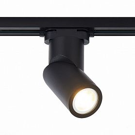 Трековый светильник ST Luce ST650 ST650.406.01, арматура черная, плафон металл черный - фото 1