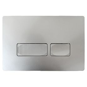 Кнопка смыва CeruttiSPA CR02SV для унитаза, цвет серый - фото 1