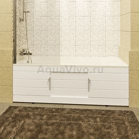 Экран для ванны Санта Родос 170, цвет белый - фото 1