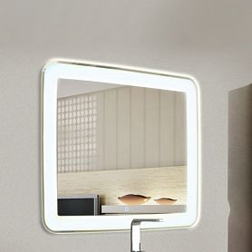 Зеркало Art & Max Latina 80x80, с подсветкой и диммером - фото 1