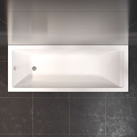 Акриловая ванна AM.PM Gem 180x70, цвет белый - фото 1