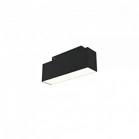 Трековый светильник Maytoni Technical Basis TR012-2-7W3K-B, арматура черная, плафон металл черный - фото 1