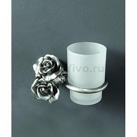 Стакан Art & Max Rose AM-B-0914-T, подвесной, цвет серебро - фото 1