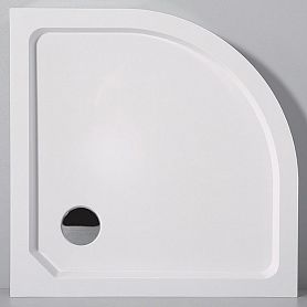 Поддон для душа Cezares Tray R-550 80x80, стеклопластик (SMC), цвет белый - фото 1