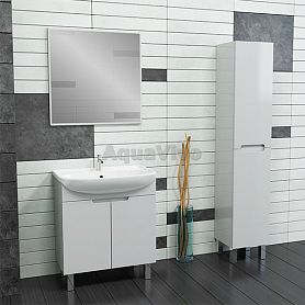 Мебель для ванной Dreja David 65 D, цвет белый лак - фото 1