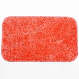 Коврик WasserKRAFT Wern BM-2573 Reddish orange для ванной, 90x57 см, цвет красный - фото 1