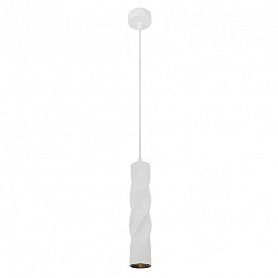 Подвесной светильник Arte Lamp Cassio A5400SP-1WH, арматура белая, плафон металл белый, 6х6 см - фото 1