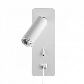 Настенный светильник Odeon Light Bill 4300/3WL, арматура белая, плафон металл белый - фото 1