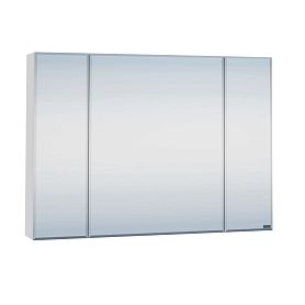 Шкаф-зеркало Санта Стандарт 100, цвет белый - фото 1
