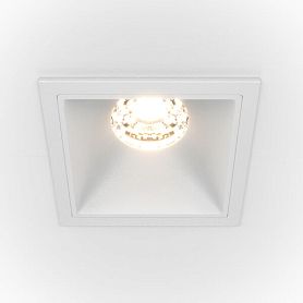 Точечный светильник Maytoni Technicali Alfa DL043-01-10W3K-D-SQ-W, арматура белая - фото 1