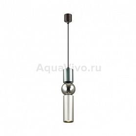 Подвесной светильник Odeon Light Sakra 4070/5L, арматура цвет серый, плафон/абажур металл, цвет серый - фото 1