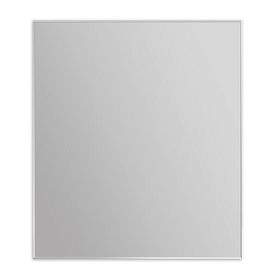 Зеркало Belbagno SPC-AL-700-800 70х80, в алюминиевой раме, цвет алюминий - фото 1