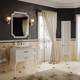 Мебель для ванной Aqwella La Donna 85, цвет белый - фото 1