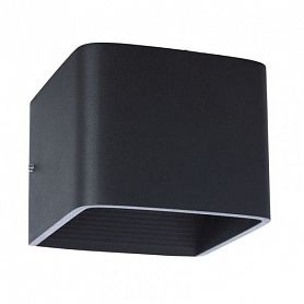 Настенный светильник Arte Lamp Scatola A1423AP-1BK, арматура цвет черный, плафон/абажур металл, цвет черный - фото 1