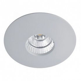 Точечный светильник Arte Lamp Uovo A5438PL-1GY, арматура цвет серый, плафон/абажур металл, цвет серый - фото 1